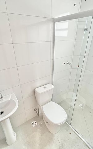 Apartamento para alugar com 46m², 2 quartos e sem vaga Apartamento para alugar com 46m², 2 quartos e sem vagaBanheiro