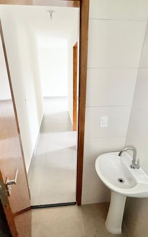 Apartamento para alugar com 46m², 2 quartos e sem vaga Apartamento para alugar com 46m², 2 quartos e sem vagaBanheiro