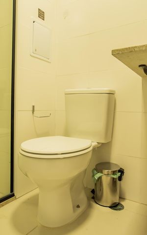 Studio para alugar com 28m², 1 quarto e sem vaga Studio para alugar com 28m², 1 quarto e sem vagaBanheiro