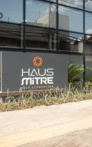 Studio à venda com 27m², 1 quarto e sem vagaFrente