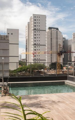 Studio à venda com 27m², 1 quarto e sem vagaÁrea comum - Piscina