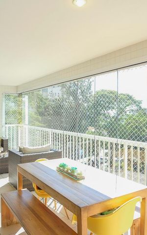 Apartamento à venda com 143m², 3 quartos e 2 vagasVaranda gourmet