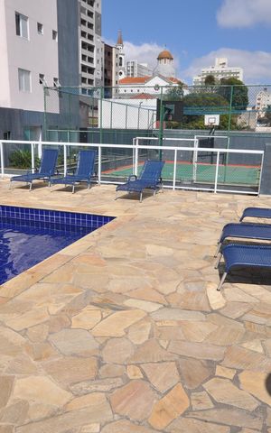 Apartamento à venda com 60m², 2 quartos e 1 vagaÁrea comum - Piscina