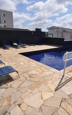 Apartamento à venda com 60m², 2 quartos e 1 vagaÁrea comum - Piscina