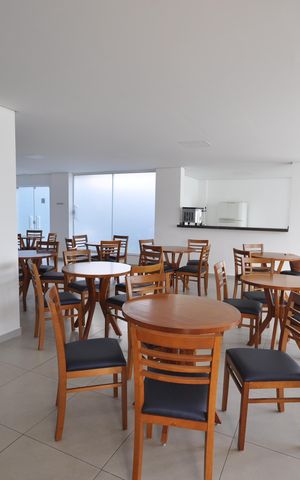 Apartamento à venda com 60m², 2 quartos e 1 vagaÁrea comum - Salão de festas
