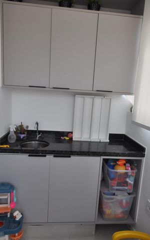 Apartamento à venda com 60m², 2 quartos e 1 vagaSacada da Sala