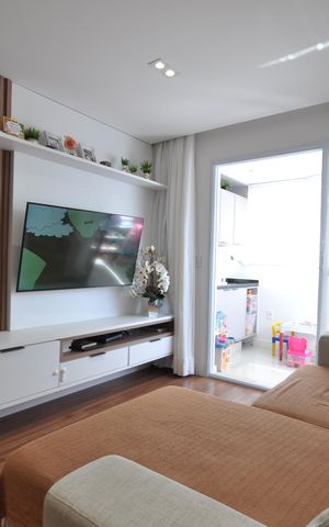 Apartamento à venda com 60m², 2 quartos e 1 vagaSala