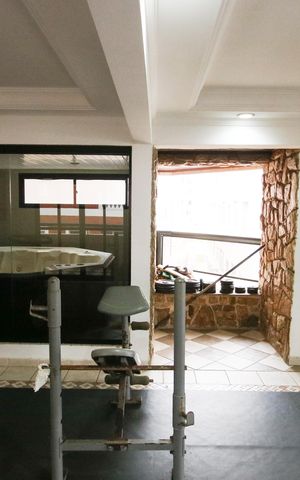 Apartamento para alugar com 75m², 1 quarto e 1 vaga Apartamento para alugar com 75m², 1 quarto e 1 vagaÁrea comum - Academia