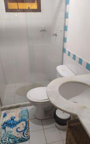 Casa de condomínio para alugar com 70m², 2 quartos e 1 vagaBanheiro social