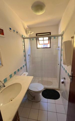 Casa de condomínio para alugar com 70m², 2 quartos e 1 vagaBanheiro social
