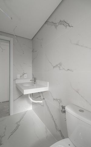 Apartamento à venda com 109m², 3 quartos e 2 vagas Apartamento à venda com 109m², 3 quartos e 2 vagasBanheiro Social