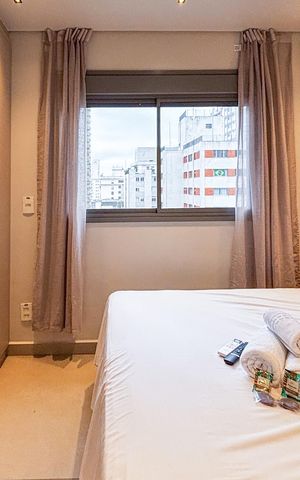 Apartamento à venda com 28m², 1 quarto e 1 vaga