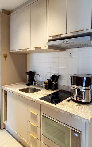 Apartamento à venda com 28m², 1 quarto e 1 vaga