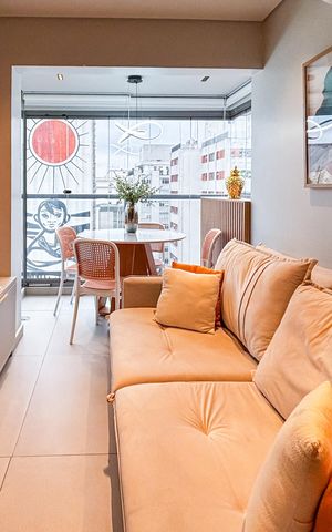 Apartamento à venda com 28m², 1 quarto e 1 vaga