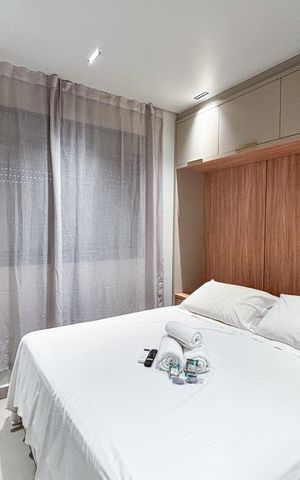 Apartamento à venda com 28m², 1 quarto e 1 vaga