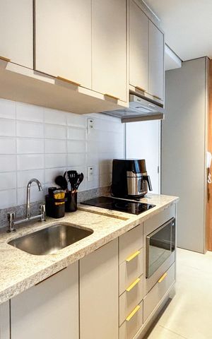 Apartamento à venda com 28m², 1 quarto e 1 vaga