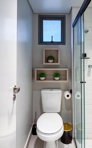 Apartamento à venda com 28m², 1 quarto e 1 vaga
