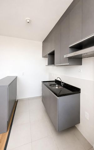 Apartamento para alugar com 45m², 2 quartos e 1 vaga Apartamento para alugar com 45m², 2 quartos e 1 vagaSala/cozinha