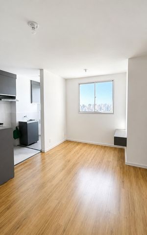 Apartamento para alugar com 45m², 2 quartos e 1 vaga Apartamento para alugar com 45m², 2 quartos e 1 vagaSala/cozinha