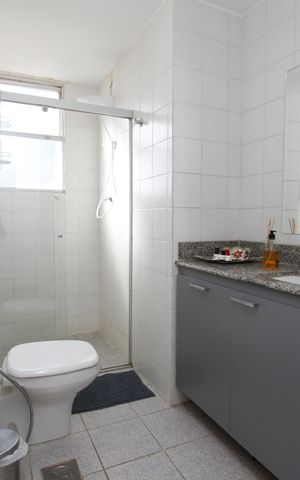 Apartamento à venda com 107m², 3 quartos e 2 vagasBanheiro Social