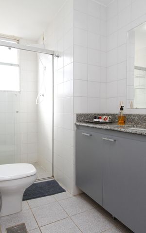 Apartamento à venda com 107m², 3 quartos e 2 vagasBanheiro Social