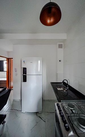 Apartamento para alugar com 41m², 2 quartos e sem vagaCozinha e Área de Serviço