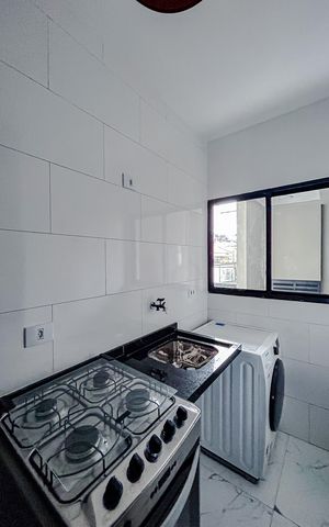 Apartamento para alugar com 41m², 2 quartos e sem vagaCozinha e Área de Serviço