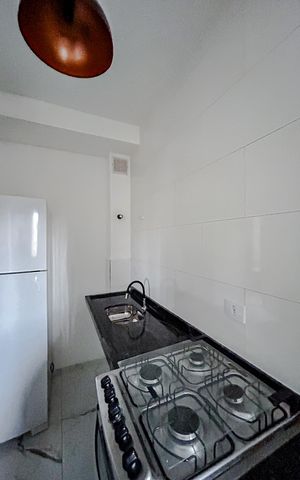 Apartamento para alugar com 41m², 2 quartos e sem vagaCozinha e Área de Serviço