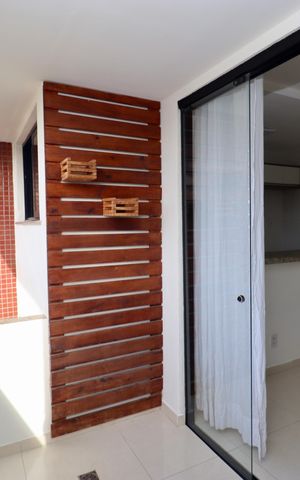 Apartamento para alugar com 59m², 2 quartos e 1 vaga Apartamento para alugar com 59m², 2 quartos e 1 vagaVaranda