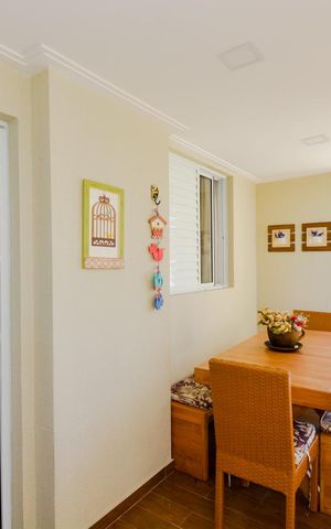 Apartamento à venda com 83m², 2 quartos e 2 vagasVaranda da Sala