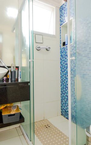 Apartamento à venda com 83m², 2 quartos e 2 vagasBanheiro Social