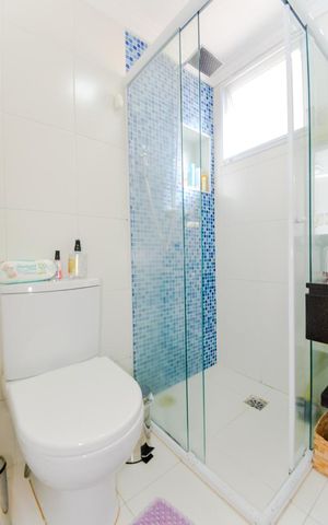Apartamento à venda com 83m², 2 quartos e 2 vagasBanheiro da Suíte