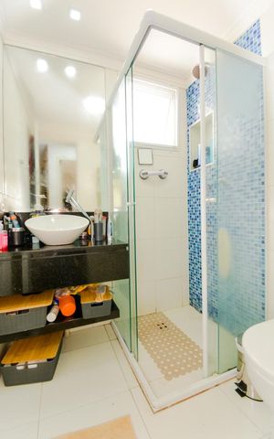 Apartamento à venda com 83m², 2 quartos e 2 vagasBanheiro Social