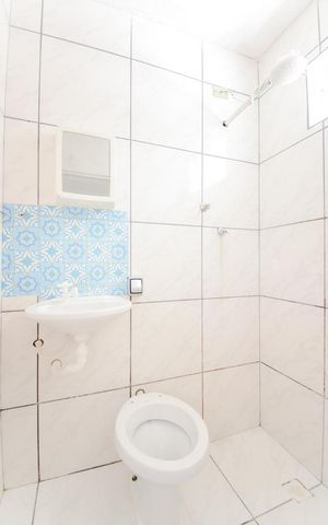Casa para alugar com 25m², 1 quarto e sem vagaBanheiro