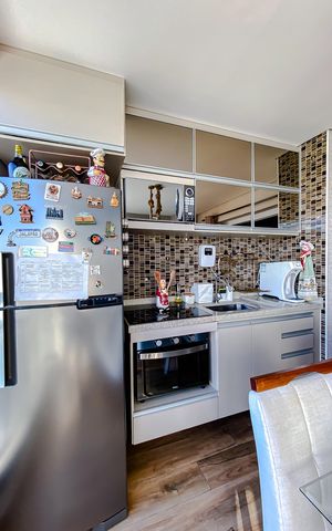 Studio à venda com 30m², 1 quarto e 1 vaga Studio à venda com 30m², 1 quarto e 1 vagaCozinha