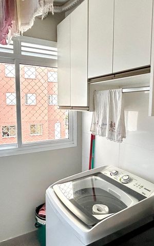 Apartamento à venda com 82m², 2 quartos e 2 vagas Apartamento à venda com 82m², 2 quartos e 2 vagasÁrea de Serviço