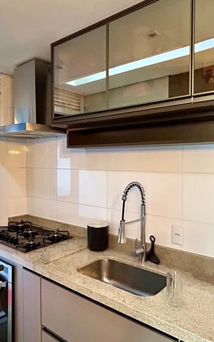 Apartamento à venda com 82m², 2 quartos e 2 vagas Apartamento à venda com 82m², 2 quartos e 2 vagasCozinha