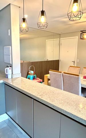 Apartamento à venda com 82m², 2 quartos e 2 vagas Apartamento à venda com 82m², 2 quartos e 2 vagasCozinha