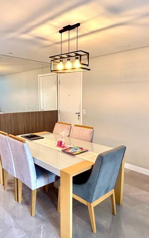 Apartamento à venda com 82m², 2 quartos e 2 vagas Apartamento à venda com 82m², 2 quartos e 2 vagasSala