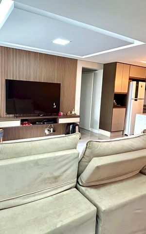 Apartamento à venda com 82m², 2 quartos e 2 vagas Apartamento à venda com 82m², 2 quartos e 2 vagasSala