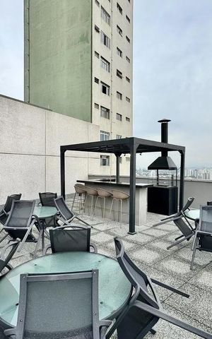 Studio para alugar com 27m², 1 quarto e sem vaga Studio para alugar com 27m², 1 quarto e sem vagaTerraço
