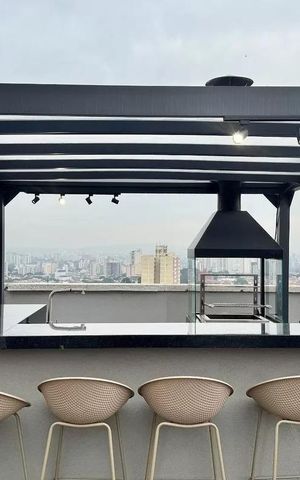 Studio para alugar com 27m², 1 quarto e sem vaga Studio para alugar com 27m², 1 quarto e sem vagaChurrasqueira