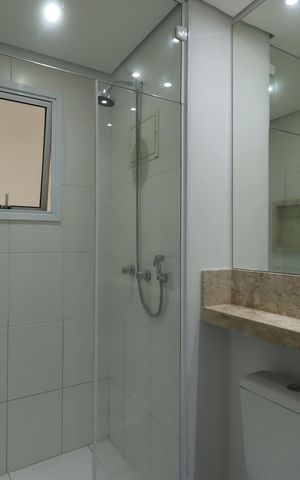 Apartamento à venda com 38m², 1 quarto e 1 vagaBanheiro