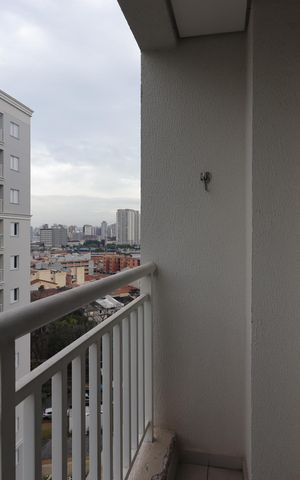 Apartamento à venda com 38m², 1 quarto e 1 vagaSacada da Sala
