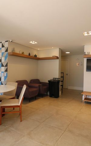 Apartamento à venda com 38m², 1 quarto e 1 vagaÁrea Comum - Salão de Festa 1
