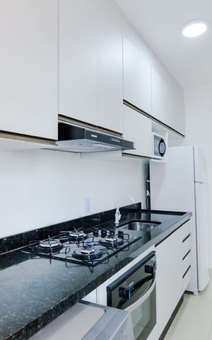 Apartamento para alugar com 50m², 2 quartos e 1 vagaCozinha 