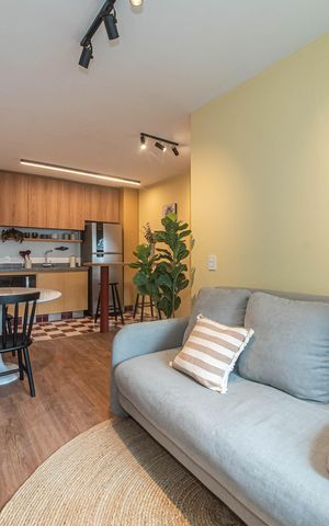 Apartamento à venda com 34m², 1 quarto e sem vaga Apartamento à venda com 34m², 1 quarto e sem vagaSala