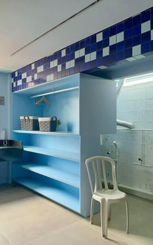 Studio para alugar com 25m², 1 quarto e sem vaga Studio para alugar com 25m², 1 quarto e sem vagaLavanderia