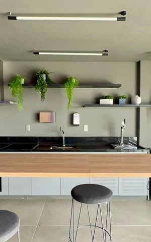 Studio para alugar com 25m², 1 quarto e sem vaga Studio para alugar com 25m², 1 quarto e sem vagaÁrea gourmet