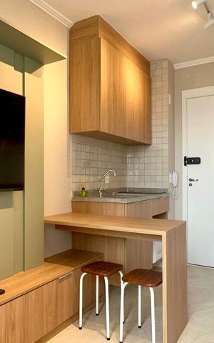 Studio para alugar com 25m², 1 quarto e sem vaga Studio para alugar com 25m², 1 quarto e sem vagaStudio